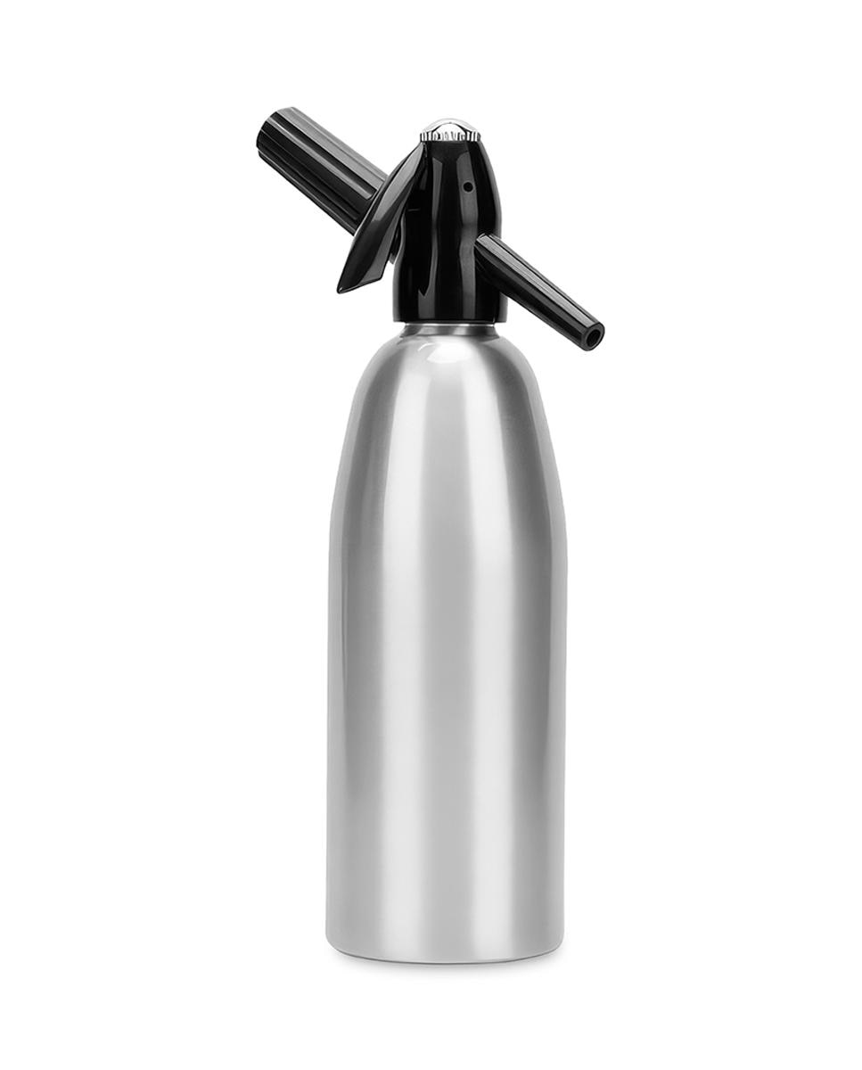 Imagen 0 de Sifón de 1L para preparar agua con gas y bebidas carbonatadas en casa.