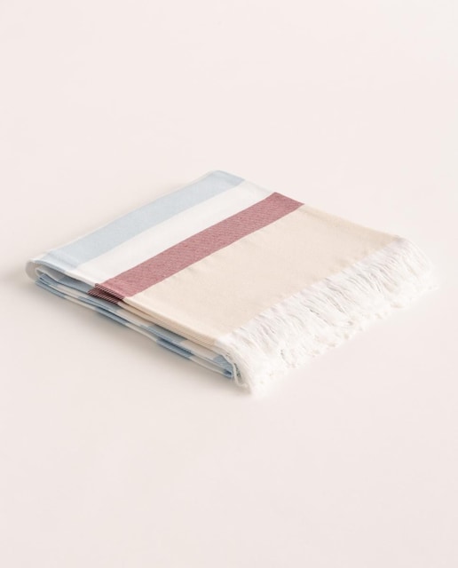 Imagen 0 de Fouta de playa algodón ligera y cómoda