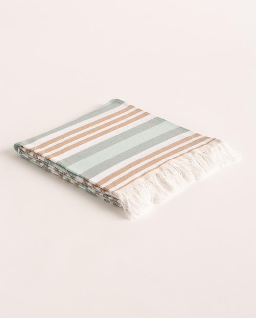 Imagen 0 de Fouta de playa algodón ligera y cómoda