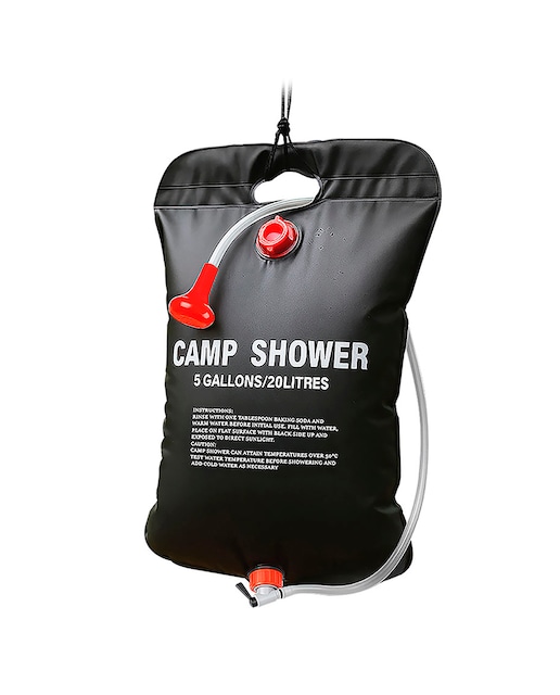 Imagen 0 de Ducha portátil con 20L de capacidad con cuerda para colgar.