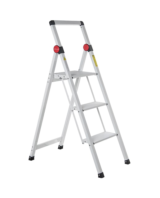 Imagen 0 de Escalera aluminio 3 peldaños 4