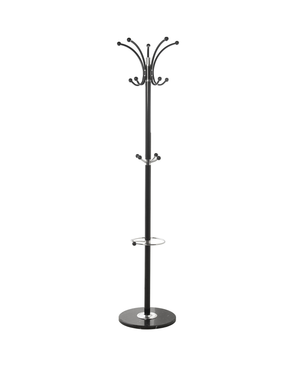 Imagen 0 de Perchero de pie metal con base