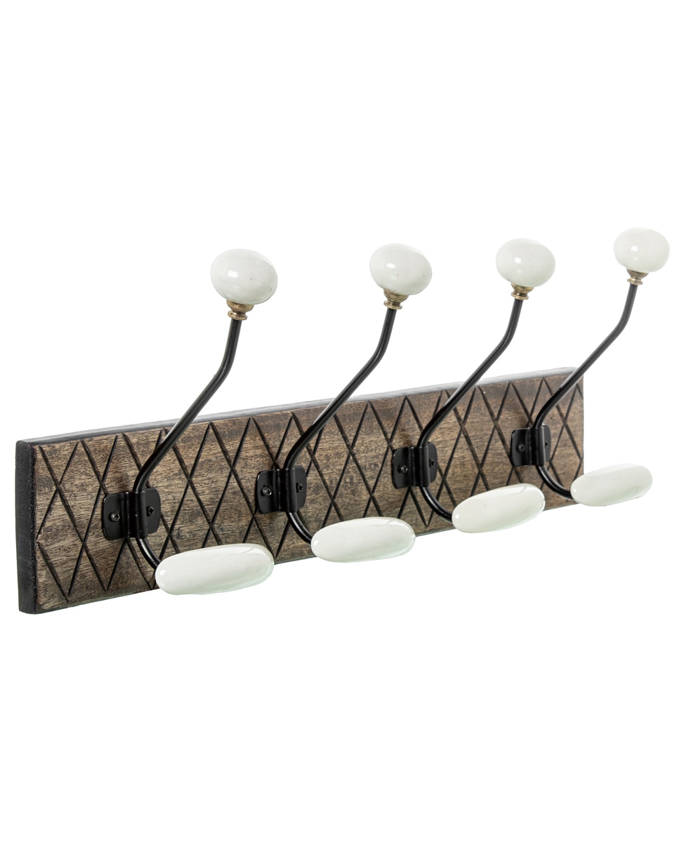Imagen 0 de Perchero pared madera mango co
