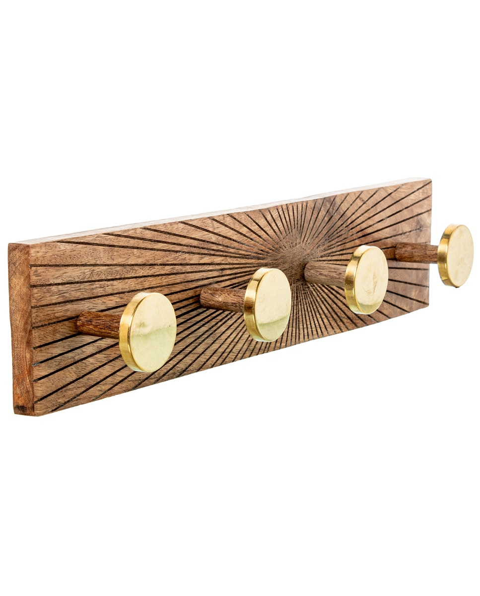 Imagen 0 de Perchero pared madera mango co