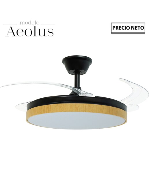 Imagen 0 de Ventilador techo con luz 3 asp