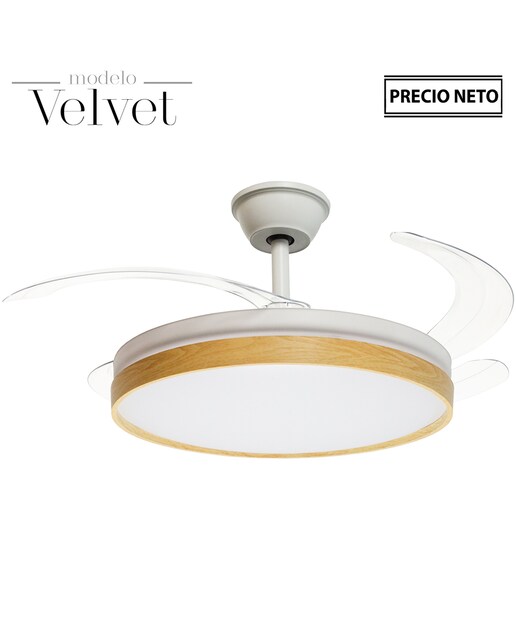 Imagen 0 de Ventilador techo con luz 3 asp