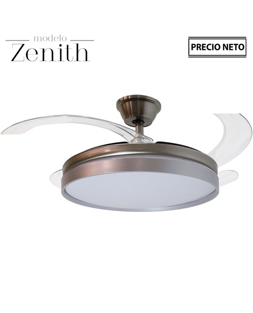 Imagen 0 de Ventilador techo con luz 3 asp