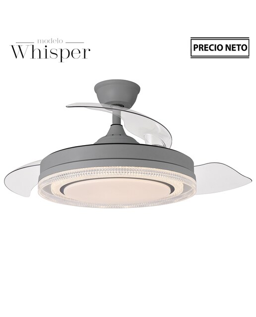 Imagen 0 de Ventilador techo con luz 3 asp