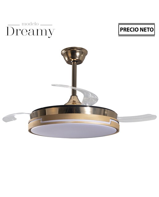 Imagen 0 de Ventilador techo con luz 3 asp