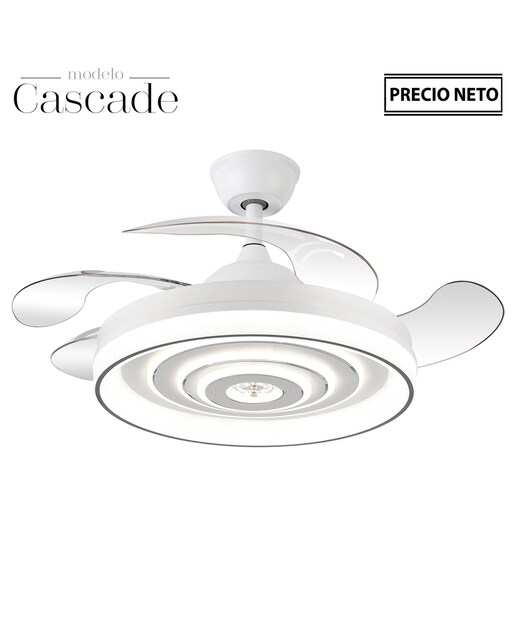 Imagen 0 de Ventilador techo con luz 4 asp