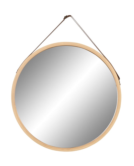 Imagen 0 de Espejo bambu cristal 45x2x45