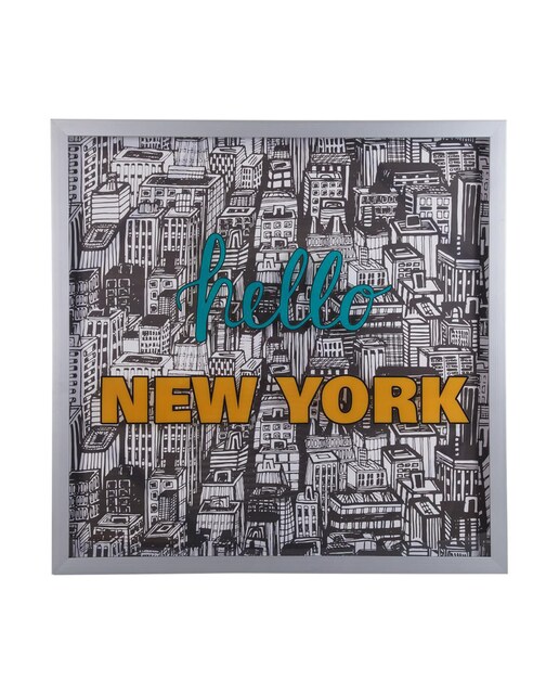 Imagen 0 de Cuadro de canvas doble impreso con marco