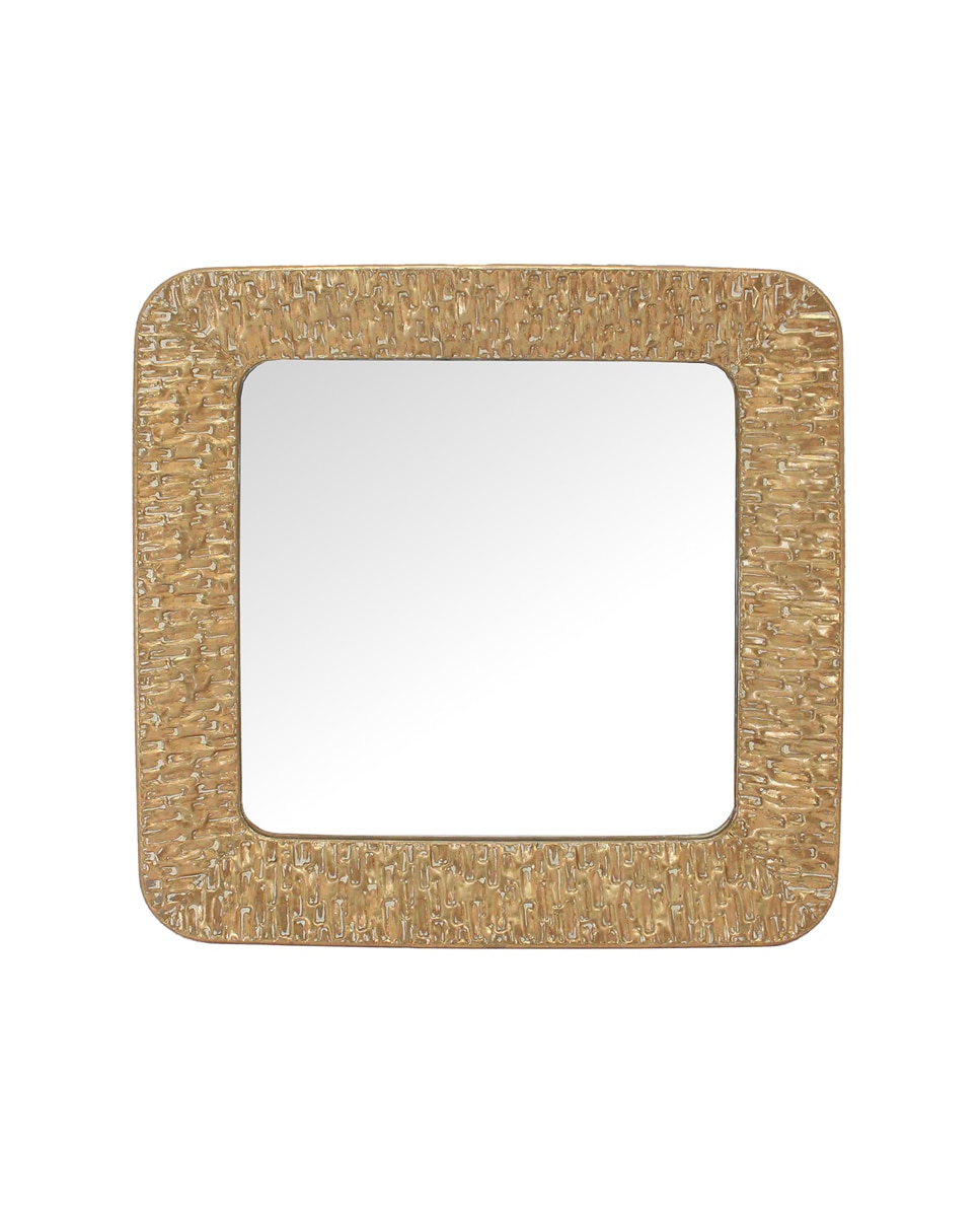 Imagen 0 de Espejo pared cuadrado metal