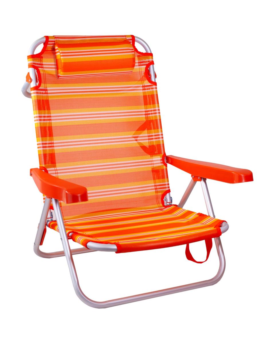 Imagen 0 de Silla de playa reclinable clásica