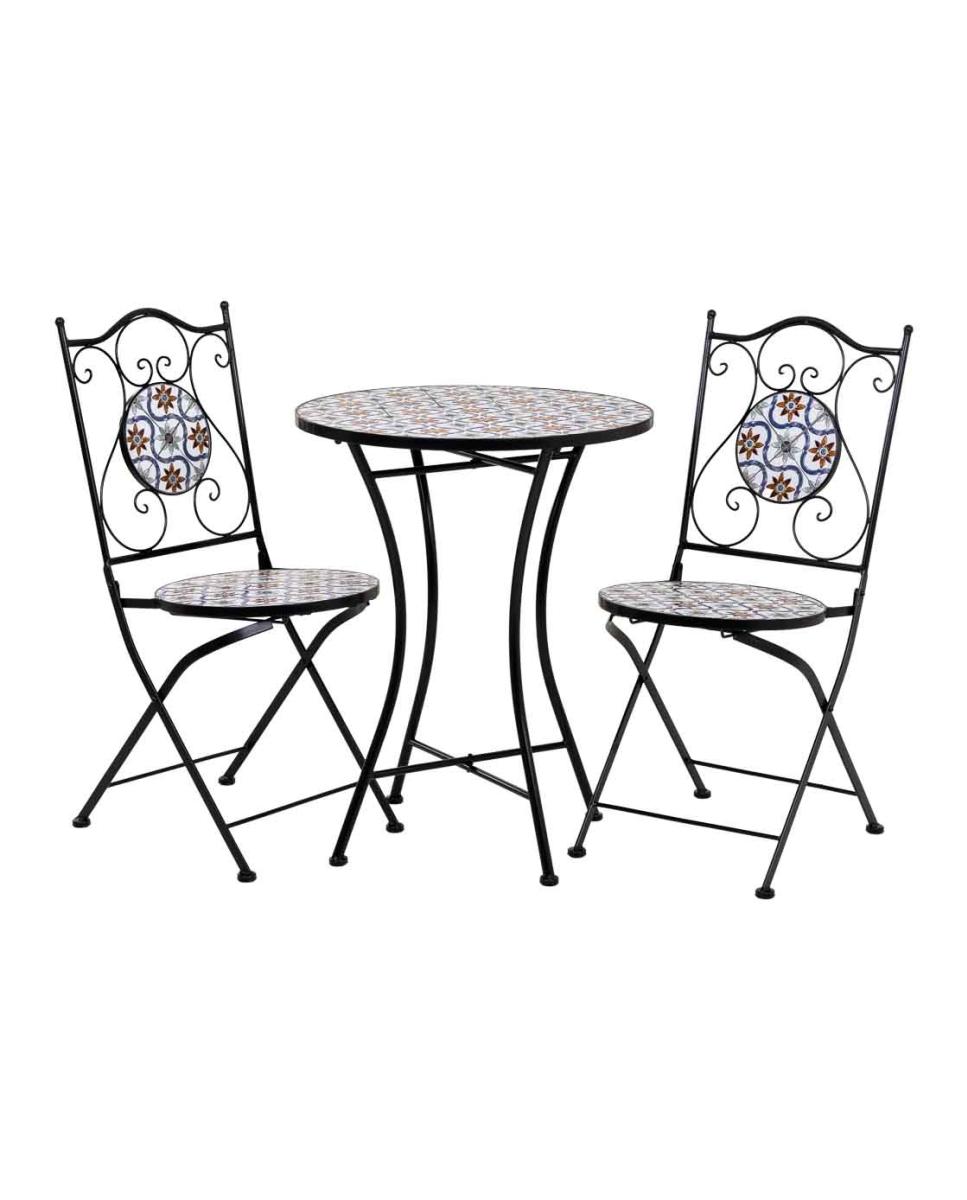 Imagen 0 de Conjunto mesa y dos sillas