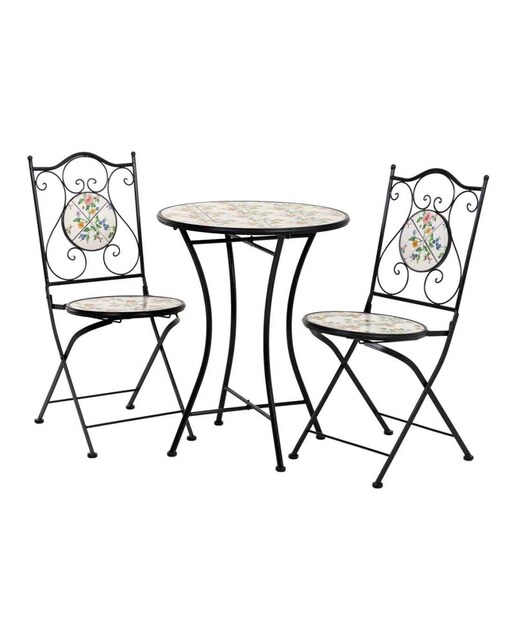 Imagen 0 de Conjunto mesa y dos sillas