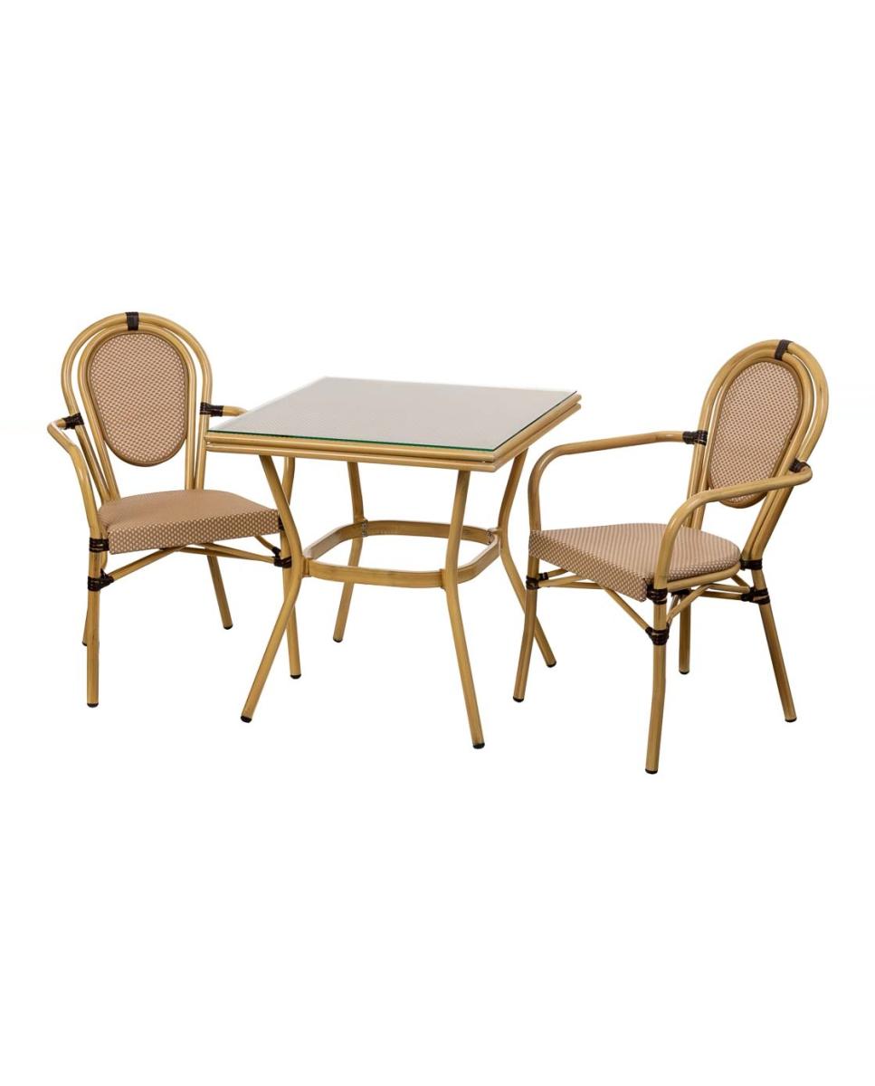 Imagen 0 de Conjunto mesa y 2 sillas