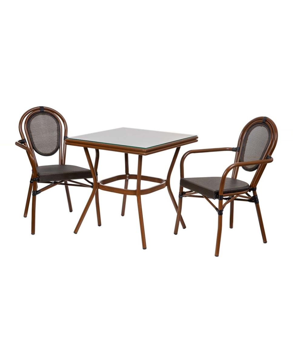 Imagen 0 de Conjunto mesa y 2 sillas