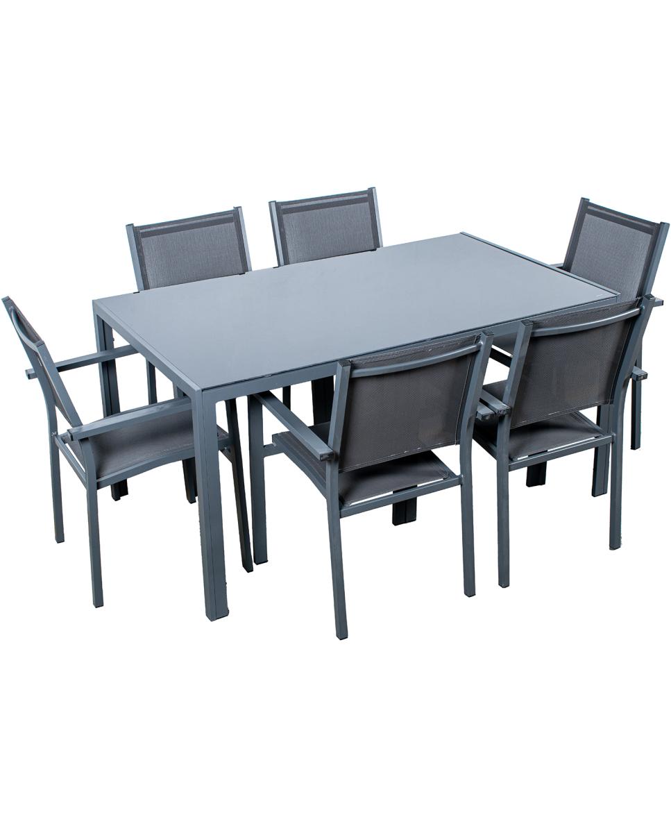 Imagen 0 de Set mesa comedor y 6 sillas