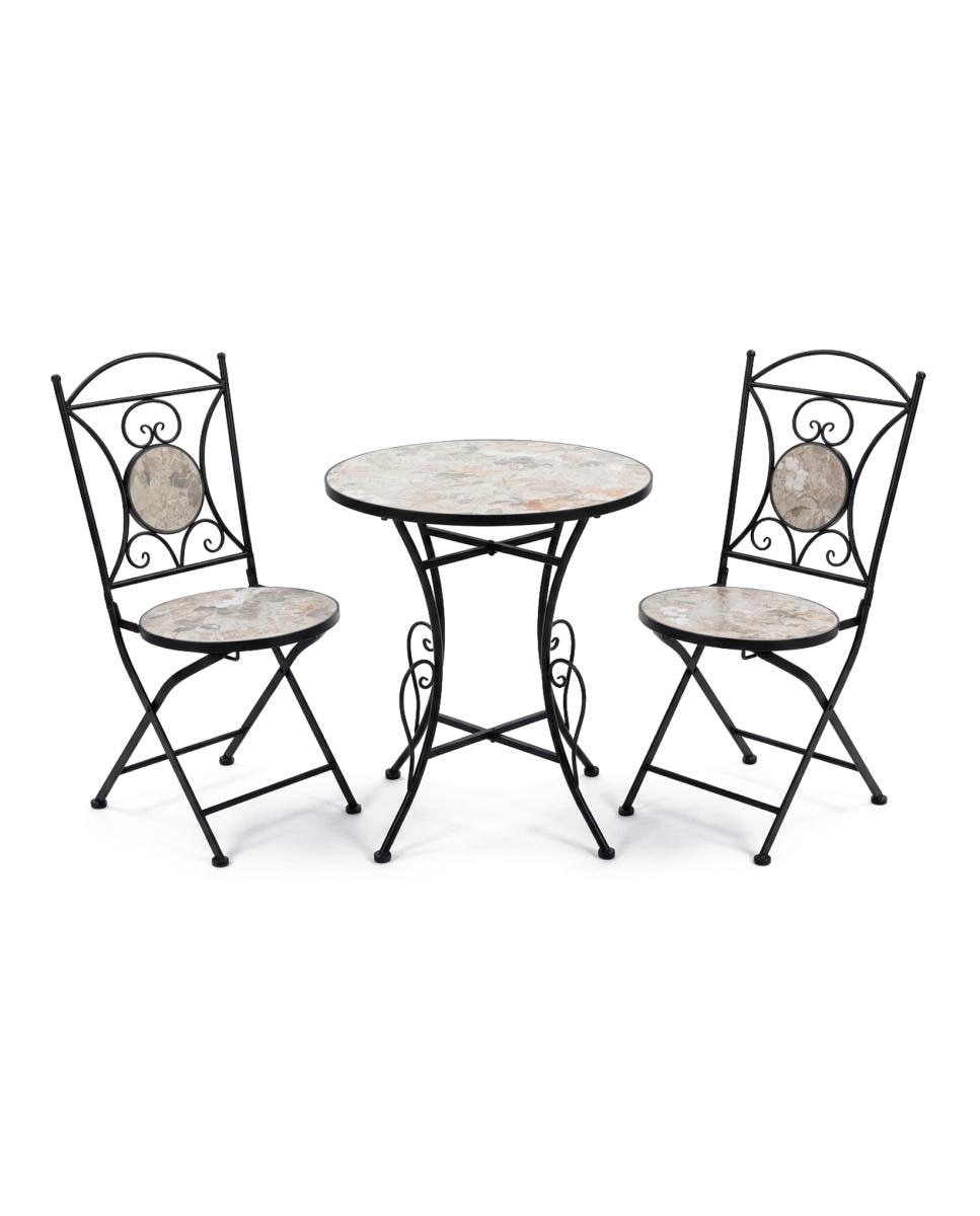 Imagen 0 de Set mesa y 2 sillas jardin