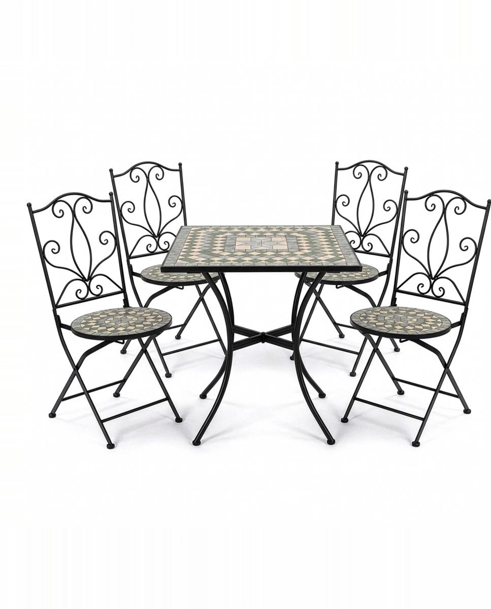 Imagen 0 de Set mesa y 4 sillas jardin