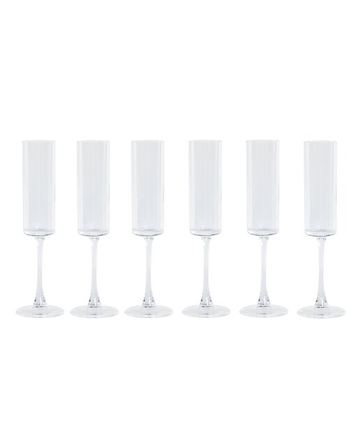 Imagen 0 de Copa set 6 cristal 6,8x6,8x24,