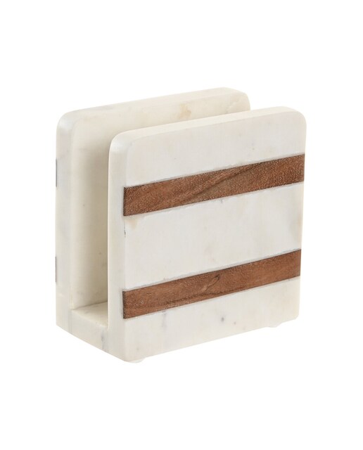 Imagen 0 de Servilletero marmol acacia 12,