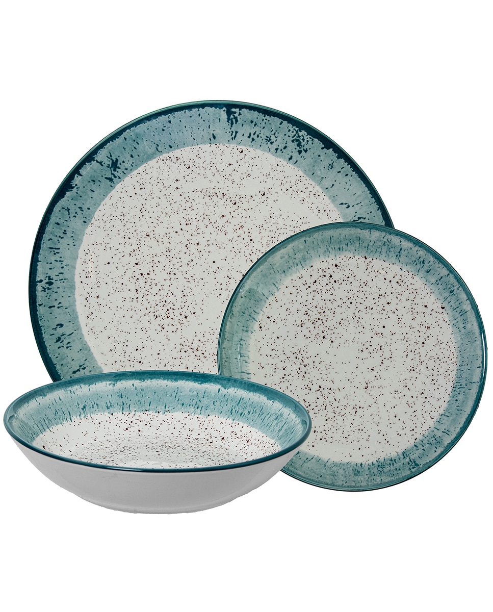 Imagen 0 de Vajilla 18 pzs porcelana decor