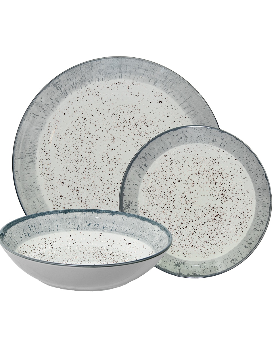 Imagen 0 de Vajilla 18 pzs porcelana decor