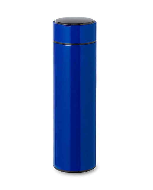 Imagen 0 de Termo en alta calidad de doble pared y 450 ml de capacidad, con medidor de temperatura táctil integrado en tapón. Libre de BPA.