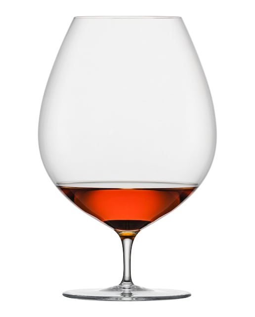 Imagen 0 de Juego de 6 copas de cristal magnum para brandy, hechas a mano por artesanos,884 ML