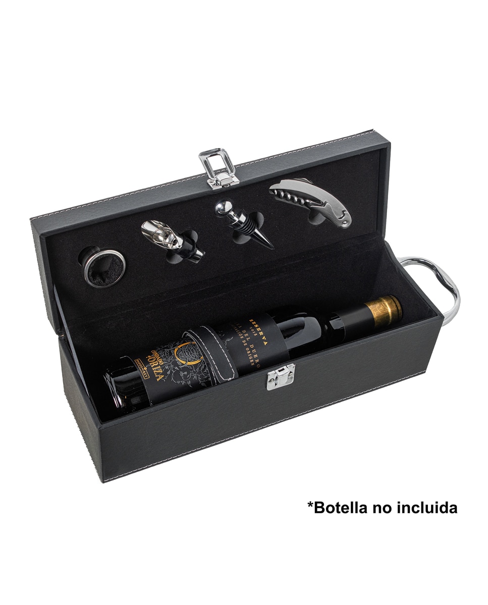 Imagen 0 de Set 4 utensilios vino en cajap