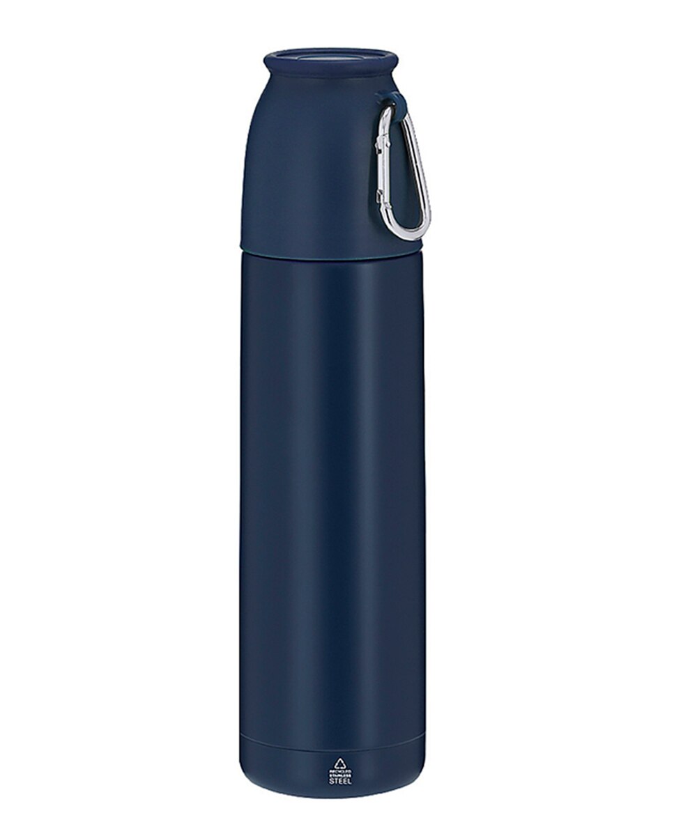 Imagen 0 de Set de termo con taza en Acero Inox Reciclado. Termo de 500 ml de capacidad y de doble pared con taza de 120ml.