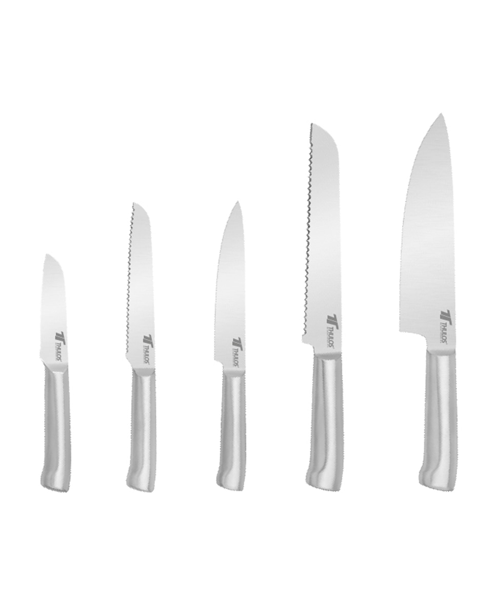 Imagen 0 de Set De Cuchillos para cocinar (5 Piezas)