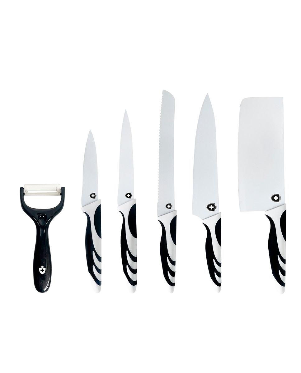 Imagen 0 de Set De Cuchillos para cocinar(6 Piezas)