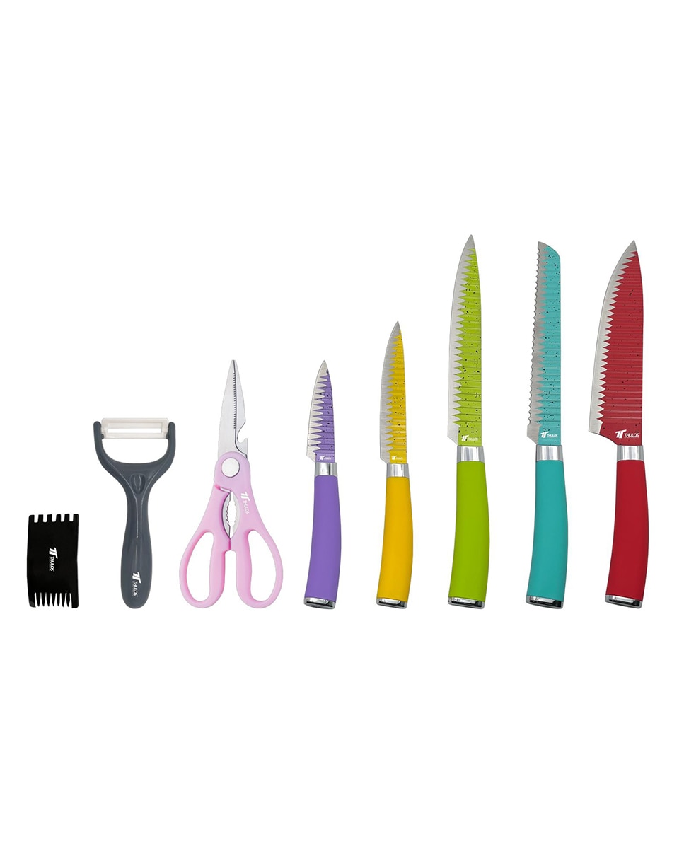 Imagen 0 de Set De Cuchillos para cocinar (8 Piezas)