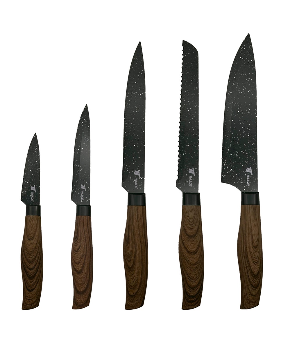 Imagen 0 de Set De Cuchillos para cocinar(5 Piezas)