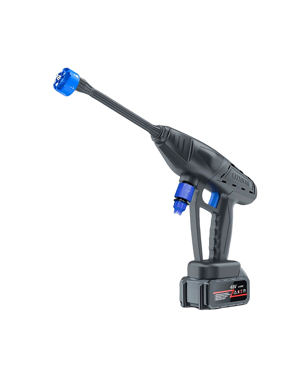 Imagen 0 de Pistola de lavado a presión recargable de 300W. Incluye dos baterías de 6000mAh.