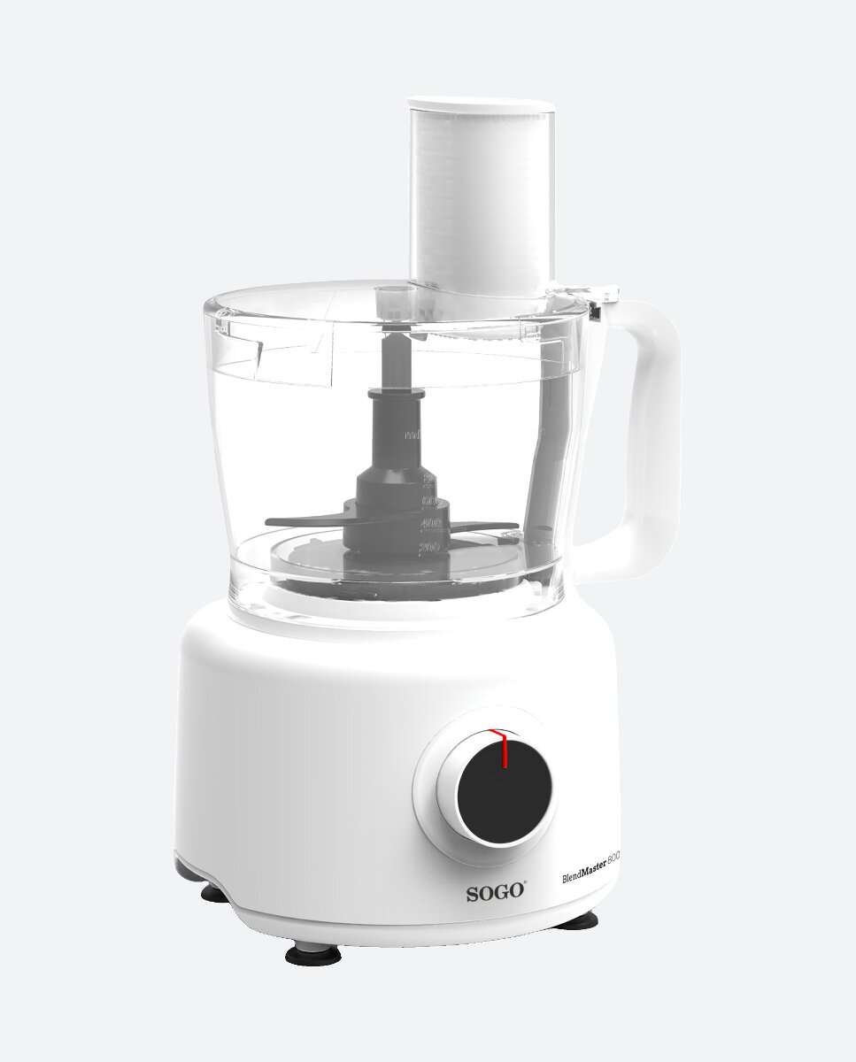 Imagen 0 de Procesador de alimentos con 2 velocidades con función pulso y trituración de hielo 1.2L - 800w