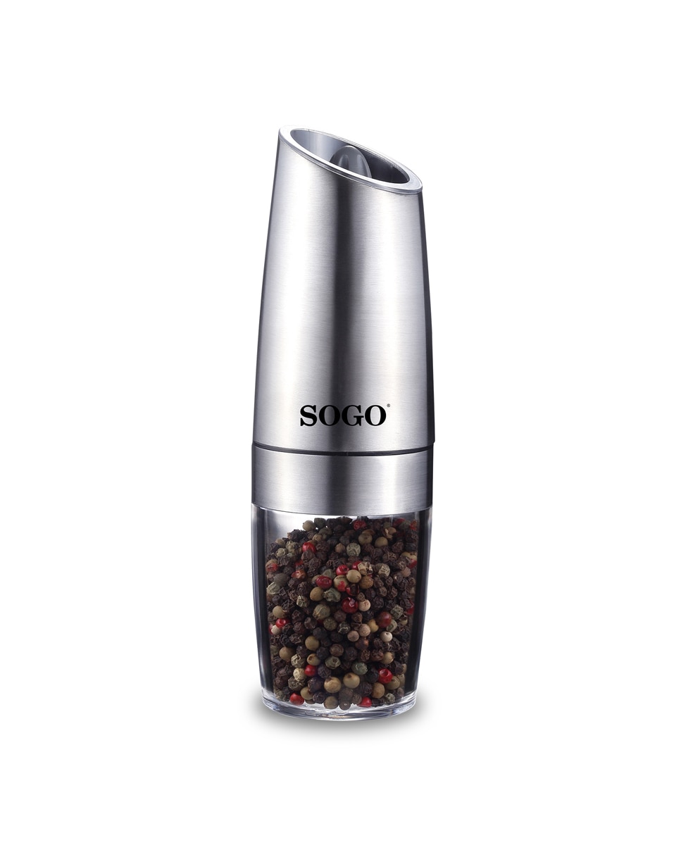 Imagen 0 de Molinillo de sal y pimienta manual gravity acero inox
