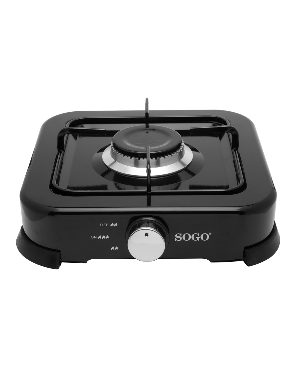 Imagen 0 de Cocina de gas 1 fuego 103mm, -negro