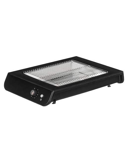 Imagen 0 de Tostador rectangular plano negro de 600W. Con temporizador