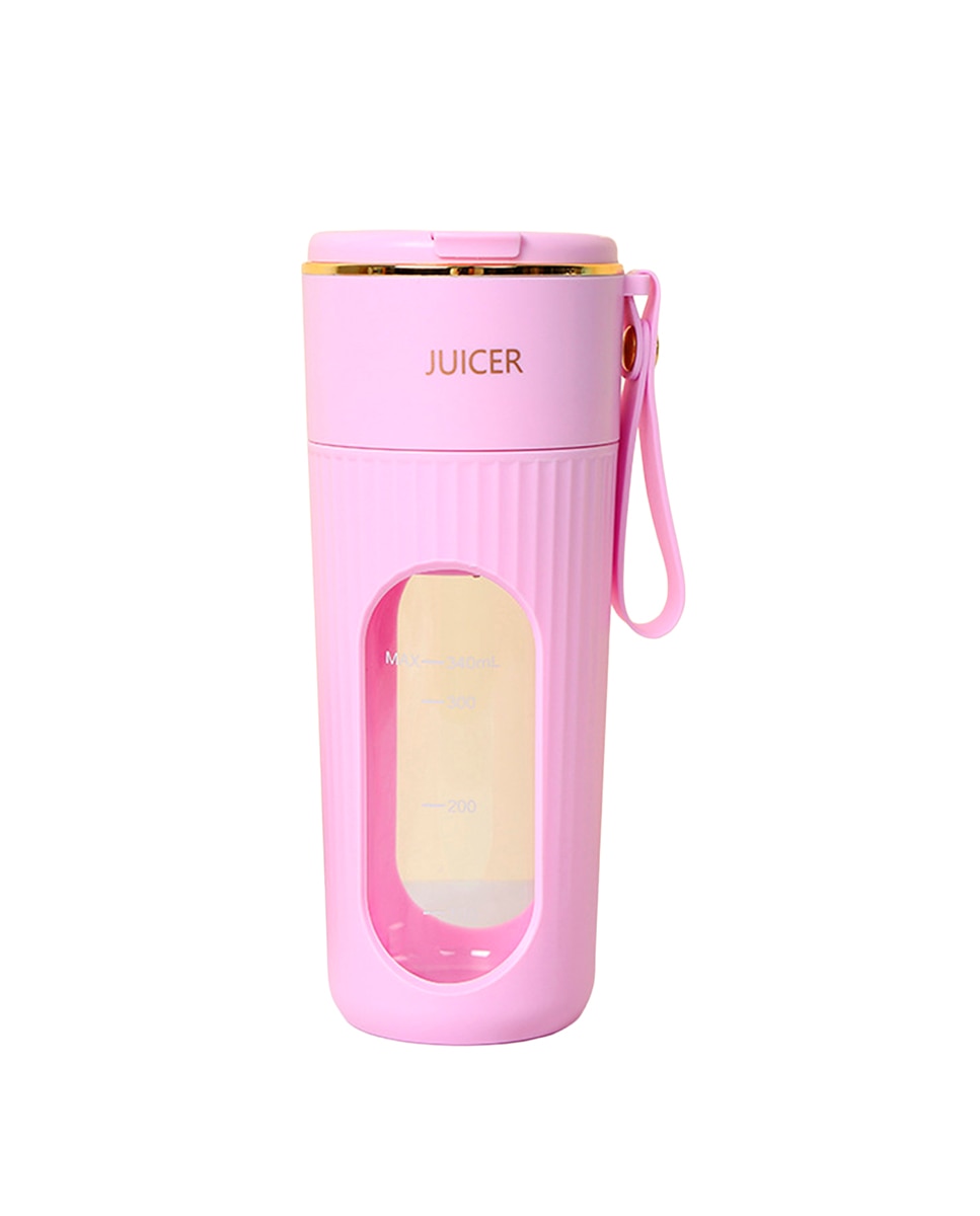 Imagen 0 de Mini batidora portátil de 340ml con 10 cuchillas de acero, pantalla LCD e inicio de seguridad por doble click.