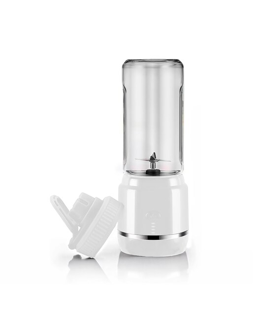 Imagen 0 de Batidora portátil HD-03-01 de 420 ml con potente motor de 240W y batería recargable de 4000mAh.