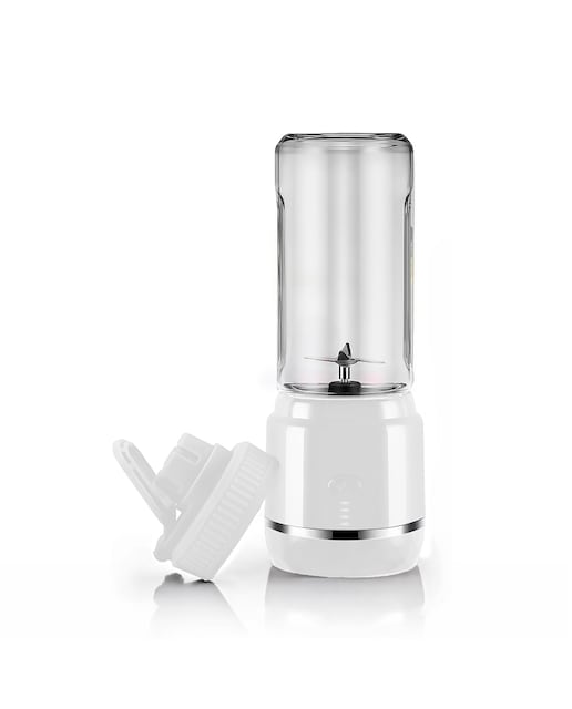 Imagen 0 de Batidora portátil HD-03-02 con 2 vasos de 420 ml con potente motor de 240W y batería recargable de 4000mAh.