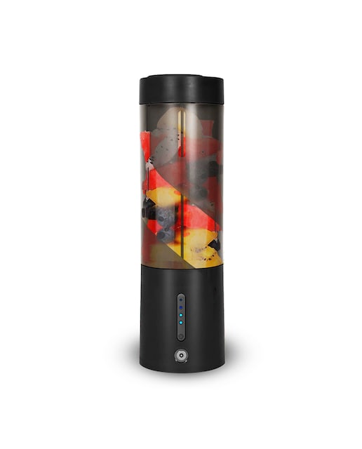 Imagen 0 de Batidora portátil HD-08 de 450 ml con potente motor de 240W, con batería recargable de 4000mAh.