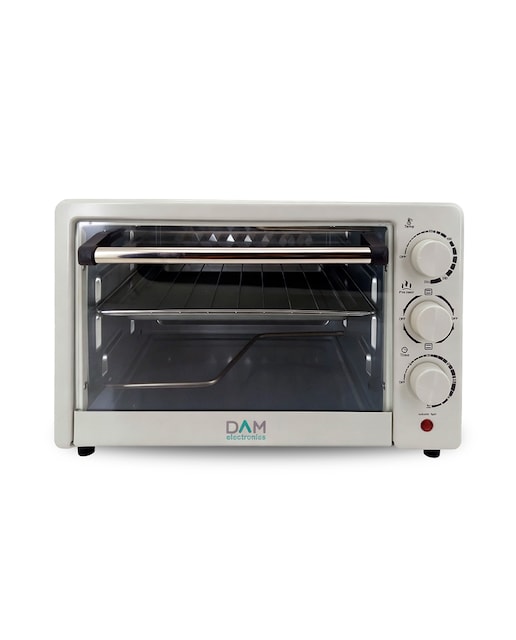 Imagen 0 de Horno eléctrico de sobremesa con 25 litros de capacidad. Panel de control mecánico y 1300 W de potencia.