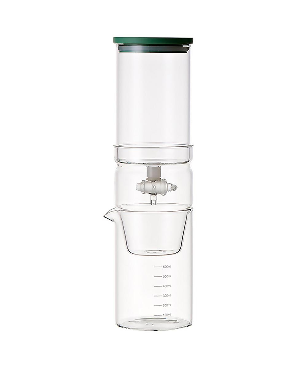 Imagen 0 de Cafetera de goteo para café frío de 600ml. Con ajuste de velocidad de goteo y almohadilla de silicona.