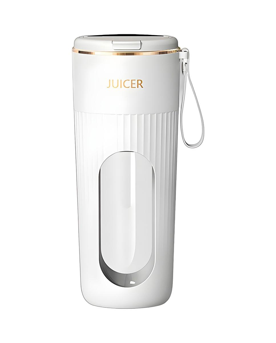 Imagen 0 de Batidora portátil AJ-01. 340ml con 14 cuchillas de acero, pantalla LCD e inicio de seguridad por doble click.