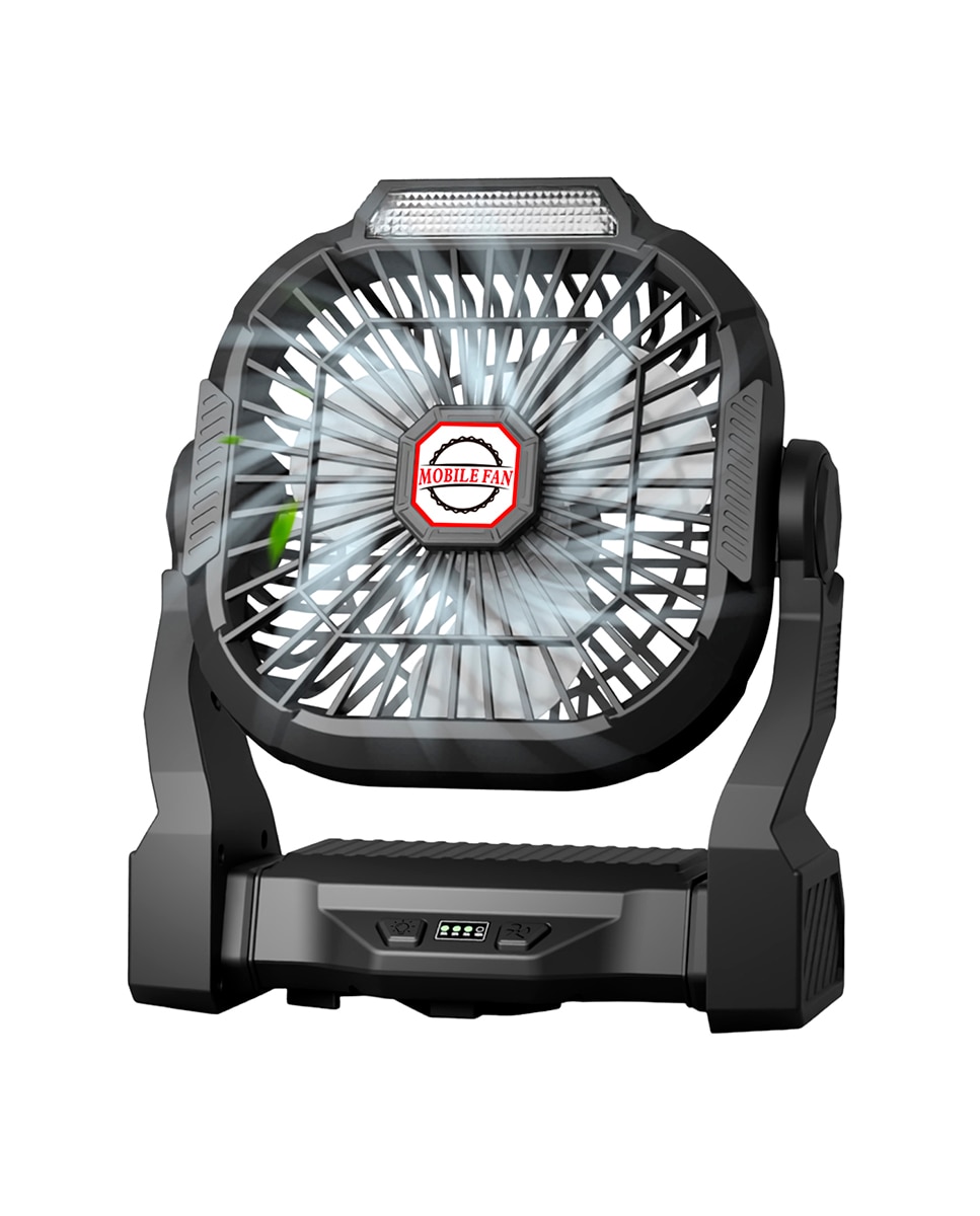 Imagen 0 de Ventilador P18 con motor sin escobillas, LED con 4 luces, 4 velocidades